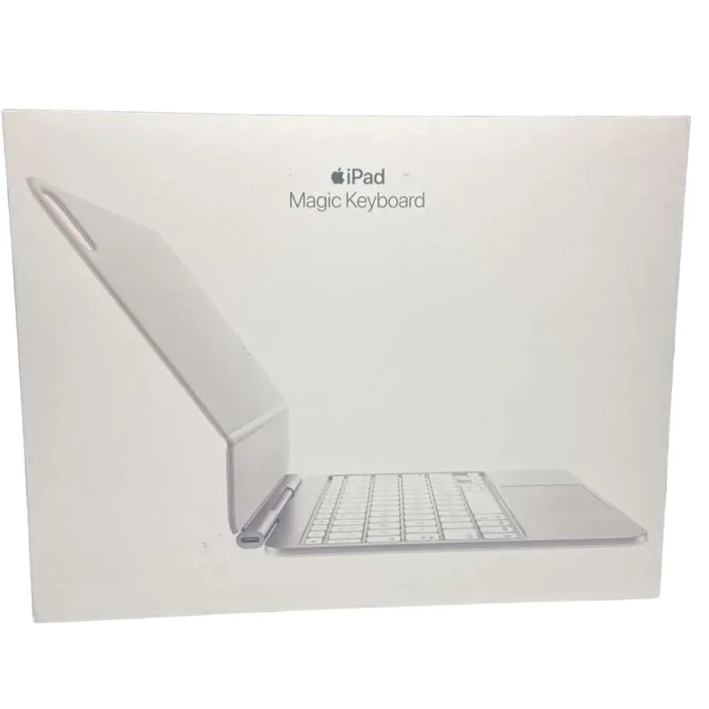 Apple Magic Keyboard iPad Pro 11-inch M4 M5 White/Silver A2975 MWR03LL/A Openbox